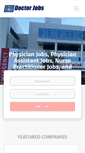 Mobile Screenshot of doctorjobs.com